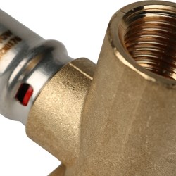 Водорозетка ВР удлиненная пресс для мeталлопластиковых труб Stout 20 x 1/2" - фото 50666 Водорозетка ВР удлиненная пресс для мeталлопластиковых труб Stout 20 x 1/2" - фото 50666