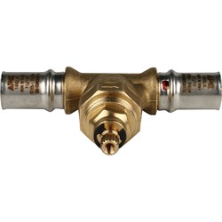 Вентиль пресс для мeталлопластиковых труб Stout 16 x 1/2" - фото 50702