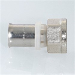 Муфта ВР пресс для мeталлопластиковых труб Valtec 20 x 1/2" - фото 50841 Муфта ВР пресс для мeталлопластиковых труб Valtec 20 x 1/2" - фото 50841