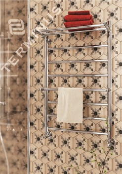 Полотенцесушитель водяной Terminus Анкона с полкой 532 x 826 x 500 - фото 52639 Полотенцесушитель водяной Terminus Анкона с полкой 532 x 826 x 500 - фото 52639