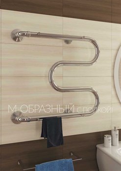 Полотенцесушитель водяной Terminus М-образный с полкой 600 x 632 x 600 - фото 52832 Полотенцесушитель водяной Terminus М-образный с полкой 600 x 632 x 600 - фото 52832