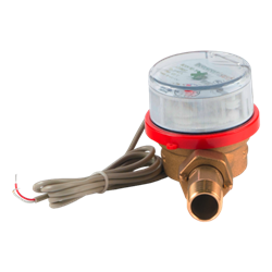 Счётчик г/в и х/в крыльчатый резьбовой импульсный одноструйный ПК Прибор ВСКМ 90 ДГ Атлант 3/4" (Ду 20) Ру10 120°С L=130мм - фото 54927 Счётчик г/в и х/в крыльчатый резьбовой импульсный одноструйный ПК Прибор ВСКМ 90 ДГ Атлант 3/4" (Ду 20) Ру10 120°С L=130мм - фото 54927