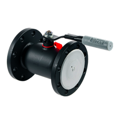 Кран шаровой стальной фланцевый Titan 11с67п Ду 250 Ру16 - фото 55530