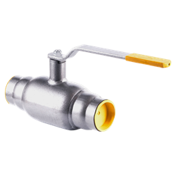 Кран шаровой стальной под приварку полнопроходной LD КШ.Ц.П.065.025.П/П.02 Ду 65 Ру25 - фото 55882