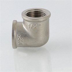 Угол латунный никелированный ВВ Valtec 1 1/2" - фото 56007