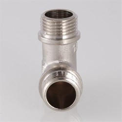 Угол латунный никелированный НН Valtec 3/4" - фото 56042