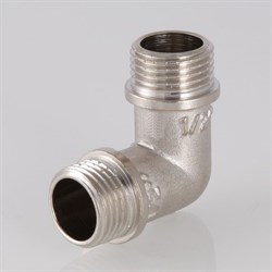 Угол латунный никелированный НН Valtec 3/4" - фото 56043