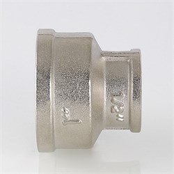 Муфта переходная латунная никелированная ВВ Valtec 2" x 1 1/2" - фото 56313