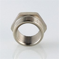 Футорка переходная латунная никелированная НВ Valtec 2" x 1 1/4" - фото 56499