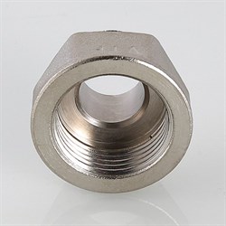 Переход латунный никелированный ВН Valtec 1/2" x 1/4" - фото 56559