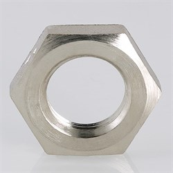 Контргайка усиленная латунная никелированная ВР Valtec 1 1/4" - фото 56721 Контргайка усиленная латунная никелированная ВР Valtec 1 1/4" - фото 56721