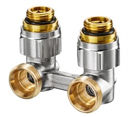 Мультифлекс Oventrop угловой, multiflex F, запорно-присоединительный R1/2"НГ x G3/4"НР (1015884) - фото 56957