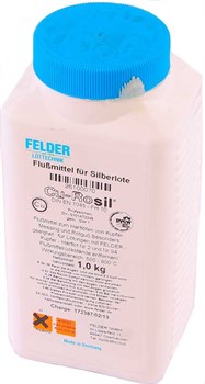 Флюс для твердого припоя Felder Cu-Rosil® (медные трубы+фитинги из обычной/ красной латуни), 1 кг - фото 57411