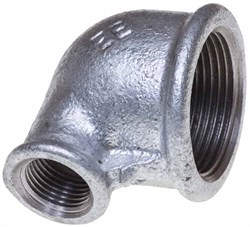 Угол переходной ЕЕ ВР 3/4" х 1/2", оцинкованный - фото 58773