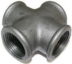 Крестовина ЕЕ 3/4", черная - фото 59293