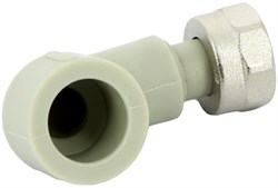 Угольник с накидной гайкой FV Plast ВР 20 х 1/2" - фото 59530 Угольник с накидной гайкой FV Plast ВР 20 х 1/2" - фото 59530