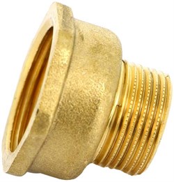 Переходник НВ латунный Uni-Fitt 3/8" х 1/2" - фото 60242 Переходник НВ латунный Uni-Fitt 3/8" х 1/2" - фото 60242