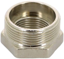 Футорка НВ никелированная Uni-Fitt 1 1/4" x 1" - фото 60352 Футорка НВ никелированная Uni-Fitt 1 1/4" x 1" - фото 60352