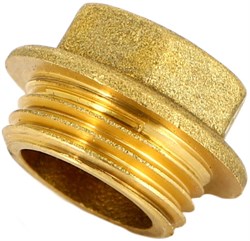 Заглушка НР латунная Uni-Fitt 3/4" - фото 60362