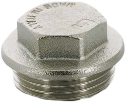 Заглушка НР никелированная Uni-Fitt 3/4" - фото 60369