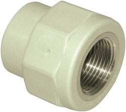 Муфта полипропиленовая Pipelife Instaplast ВР 16x1/2" - фото 60691
