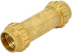 Муфта ремонтная компрессионная для ПНД труб латунная Tiemme 63 - фото 61040
