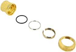 Муфта компрессионная для ПНД труб латунная Itap ВР 25 х 3/4" - фото 61064