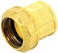 Муфта компрессионная для ПНД труб латунная Itap ВР 40 х 1 1/4" - фото 61069