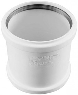 Муфта двухраструбная Rehau Raupiano Plus 110 - фото 62201