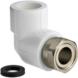 Угол с накидной гайкой Valtec 20 x 3/4" - фото 63516