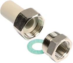 Муфта разъемная WAVIN EKOPLASTIK ВР 25 x 3/4" - фото 64402