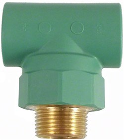 Тройник Baenninger НР 25 х 1/2" - фото 64806