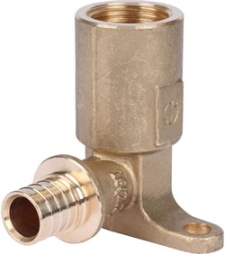 Угольник настенный с длинным нарезным патрубком Stout 20 x Rp 1/2" - фото 65444
