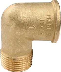 Угольник НВ латунный Tiemme 3/8" - фото 65666