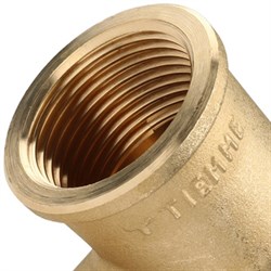 Угольник НВ латунный Tiemme 1" - фото 65674