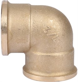 Угольник ВВ латунный Tiemme 1" - фото 65734