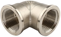 Угольник ВВ никелированный Tiemme 3/8" - фото 65771