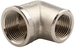 Угольник ВВ никелированный Tiemme 1" х 3/4" - фото 65783 Угольник ВВ никелированный Tiemme 1" х 3/4" - фото 65783