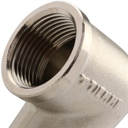 Угольник ВВ никелированный Tiemme 1" х 3/4" - фото 65784 Угольник ВВ никелированный Tiemme 1" х 3/4" - фото 65784