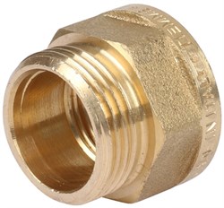 Переходник НВ латунный Tiemme 3/4" х 1/2" - фото 65852 Переходник НВ латунный Tiemme 3/4" х 1/2" - фото 65852