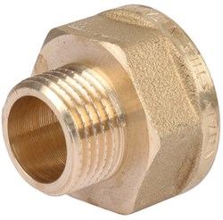 Переходник НВ латунный Tiemme 3/4" х 1" - фото 65863