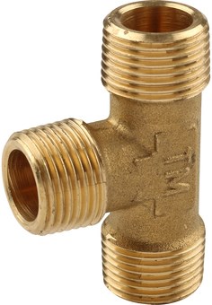 Тройник НН латунный Tiemme 3/4" - фото 65906