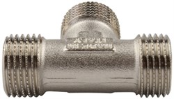 Тройник НН никелированный Tiemme 3/8" - фото 65914