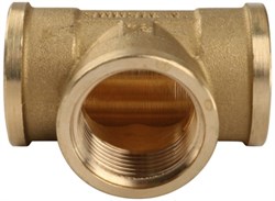 Тройник ВВ латунный Tiemme 1/2" - фото 65929