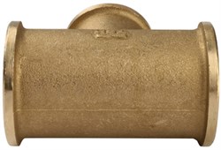 Тройник ВВ латунный Tiemme 1" х 3/4" х 1" - фото 65976