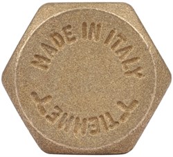 Заглушка ВР латунная Tiemme 1" - фото 66079 Заглушка ВР латунная Tiemme 1" - фото 66079