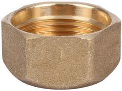 Заглушка ВР латунная Tiemme 1 1/4" - фото 66081