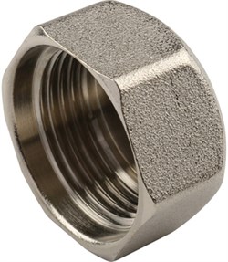 Заглушка ВР никелированная Tiemme 1/2" - фото 66093