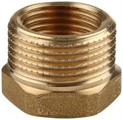 Футорка НР латунная Tiemme 3/4" х 1/2" - фото 66120