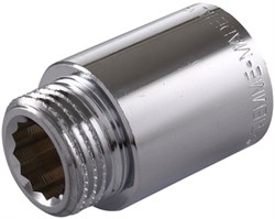 Удлинитель НВ хромированный Tiemme 1/2" х 30 мм - фото 66388